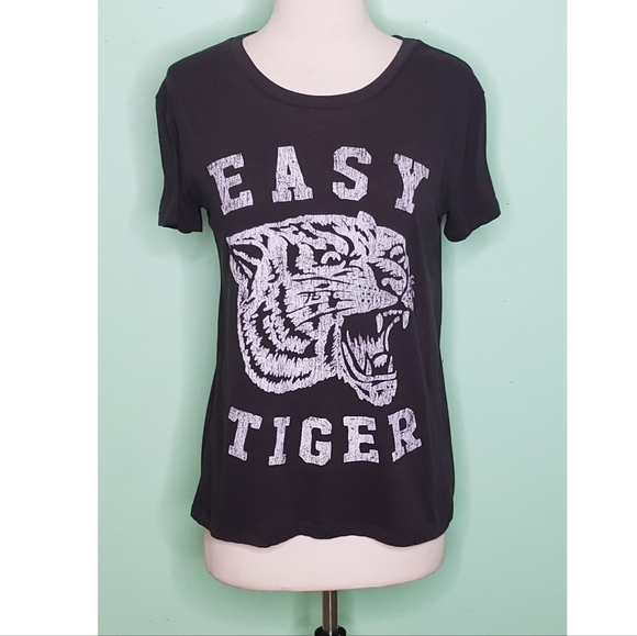 CHASER Easy Tiger Graphic Tee Shirt - Picture 2 of 9